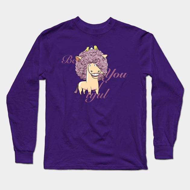 Be You Tiful 2 Long Sleeve T-Shirt by quenguyen